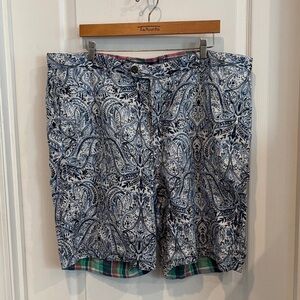 Tommy Bahama reversible men’s linen shorts 2XL